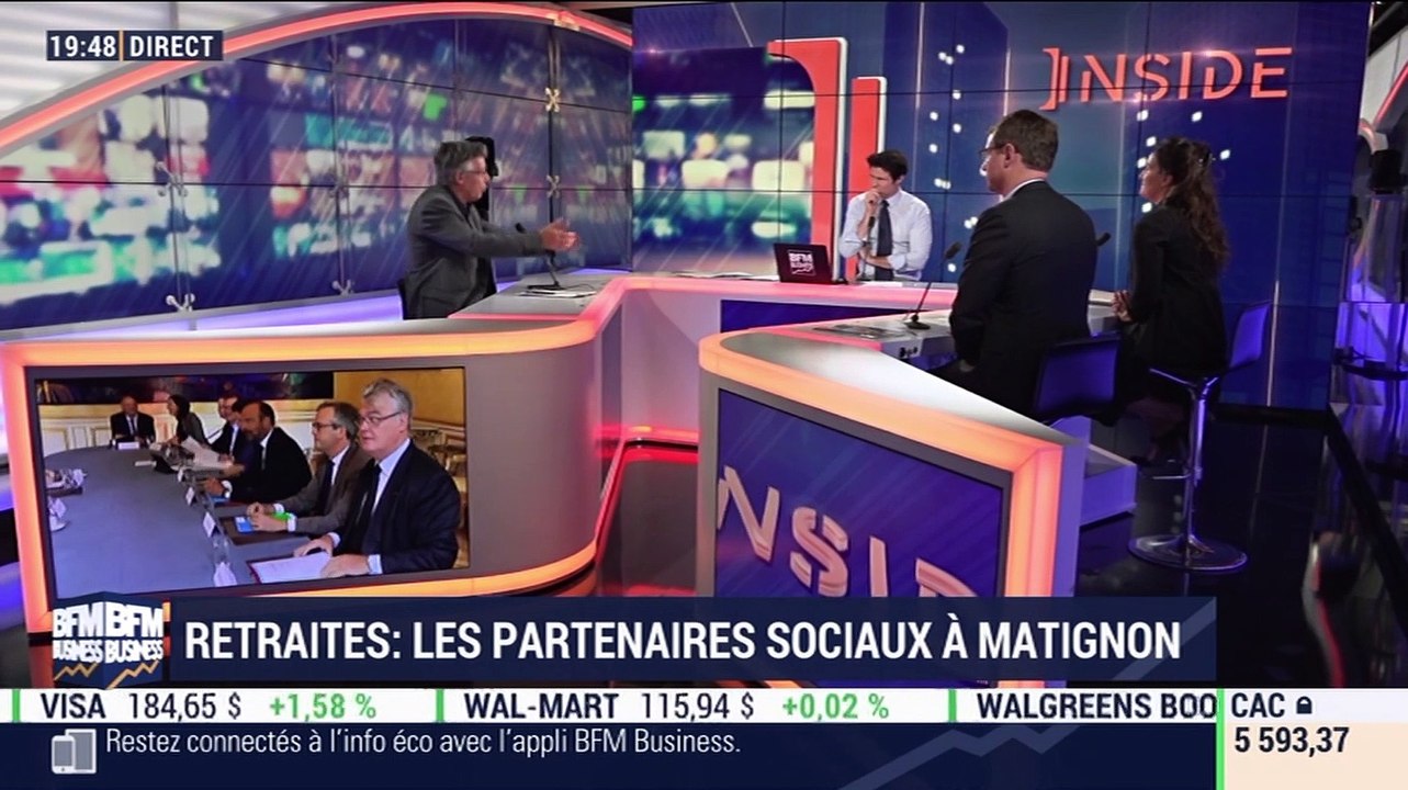 Les insiders (2/2): Réforme des retraites, les partenaires sociaux à Matignon - 05/09