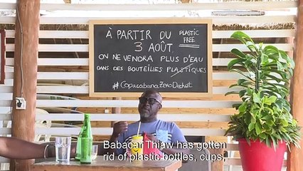 Lonely battle: Senegal restaurateur fights the plastic tide
