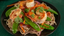 How to Make Soba Noodles with Shrimp