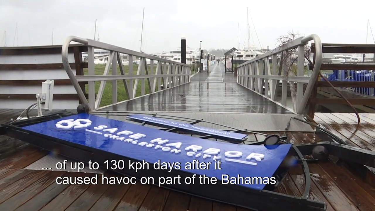 US: Hurricane Dorian brings heavy rain to South Carolina