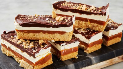 These S'Mores Millionaire Bars Have 4 Layers Of Goodness