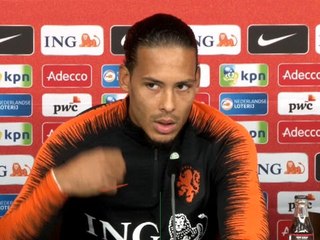Pays-Bas - van Dijk : "Nous voulons faire mal à l'Allemagne"