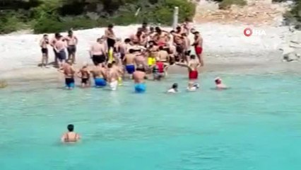 Belçikalı turist kurtarmak için seferber oldular