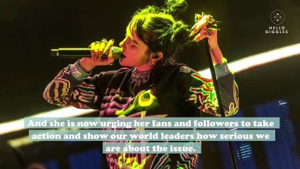 Billie Eilish’s horrific new music video gets real about climate change