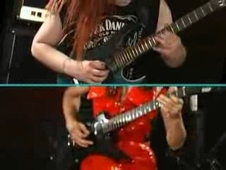 Jani et Syu Guitar Demonstration
