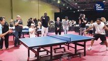 Jaleel White Has Serious Ping Pong Skills