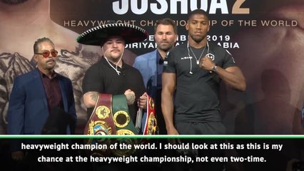 Joshua happy to fight in Saudi Arabia