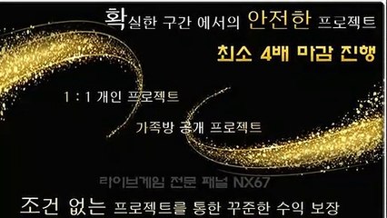 사다리프젝 전문가와함께하세요 카톡상담 NX67