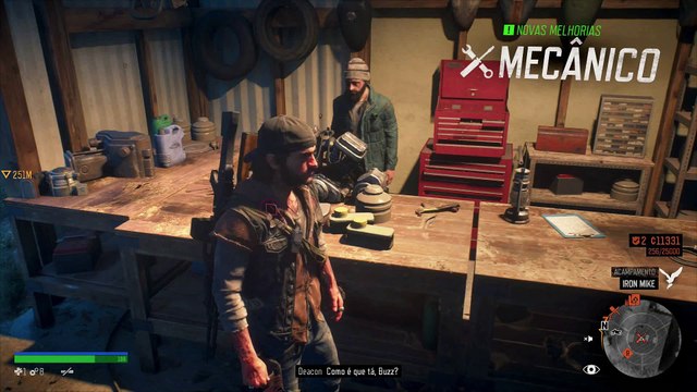 Days Gone part 24 Moto clube do anão + passeio com Rikki