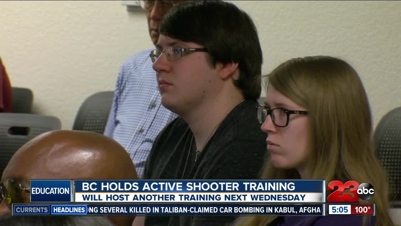 Bakersfield College holds active shooter traini...