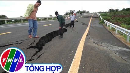 THVL | Tuyến đường 250 tỷ đồng tại Gia Lai chưa bàn giao đã hư hỏng