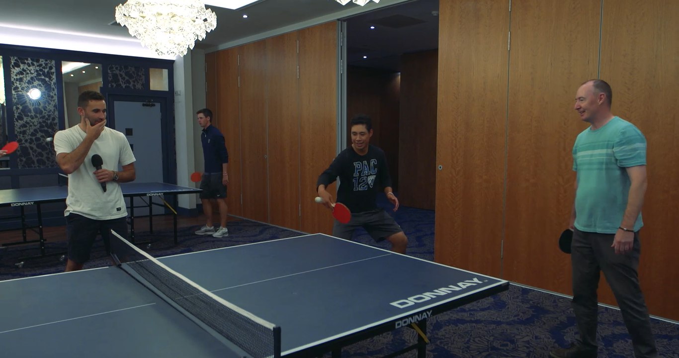 Walker Cup: Before the Golf Starts, a Ping Pong Battle