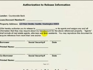 Authorization To Release Information