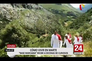 España: la futura vida humana en Marte es recreada en una cueva