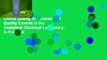 Online Quality Assurance and Quality Control in the Analytical Chemical Laboratory: A Practical