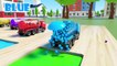Kids Nursery - Trucks with Soccer Ball Tires A Fun Way to Learn New Colors