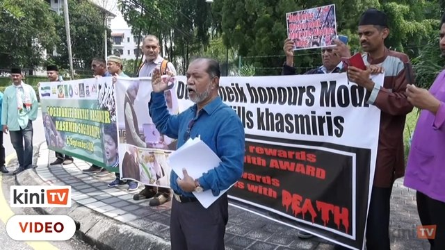 Live: NGO-NGO muslim protes UAE beri anugerah tertinggi kepada PM India