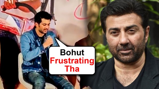 Karan Deol FRUSTRATED With Sunny Deol's Discipline | Pal Pal Dil Ke Paas Trailer Launch