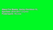 About For Books  Harley-Davidson XL Sportster 2014-2017 (Clymer Powersport)  Review