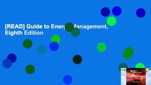 Guide to Energy Management Eighth Edition