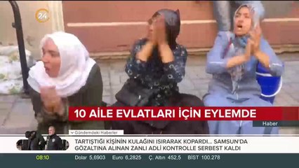 Annelerin teröre isyanı çığ gibi büyüyor: 10 aile HDP önünde nöbette