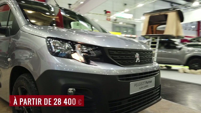 Peugeot Partner Alpin Camper : le van aménagé...
