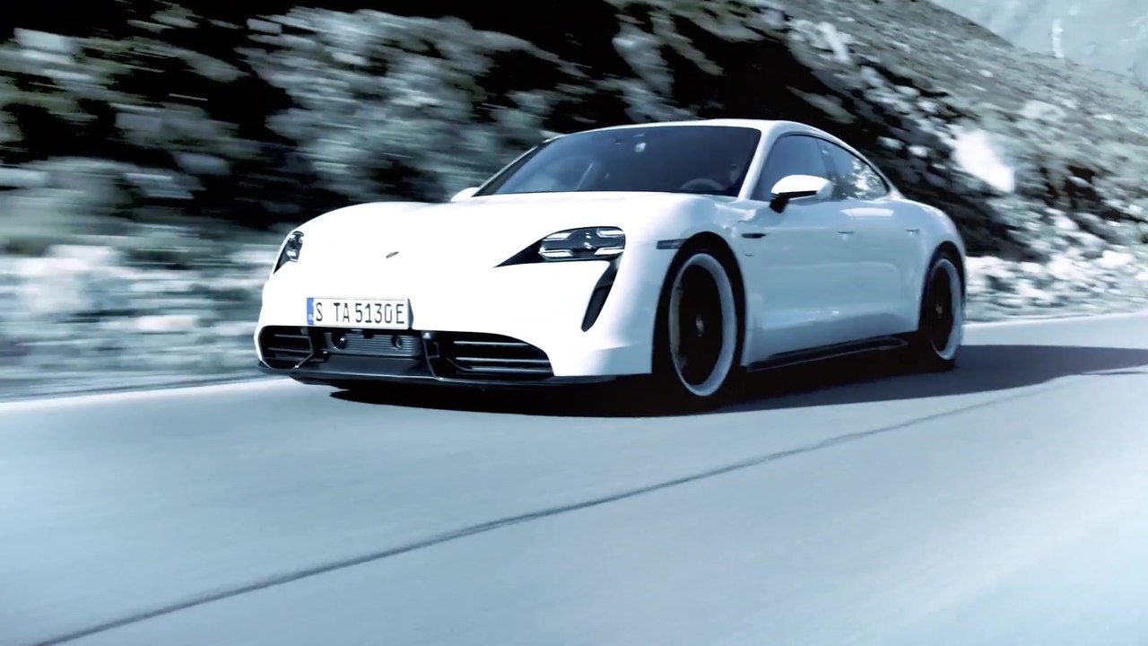 Die Weltpremiere des neuen Porsche Taycan