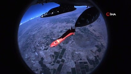 Yerli füze ilk testinde betonu deldi