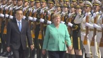 Merkel inicia duodécima visita oficial a China para reforzar lazos con Pekín