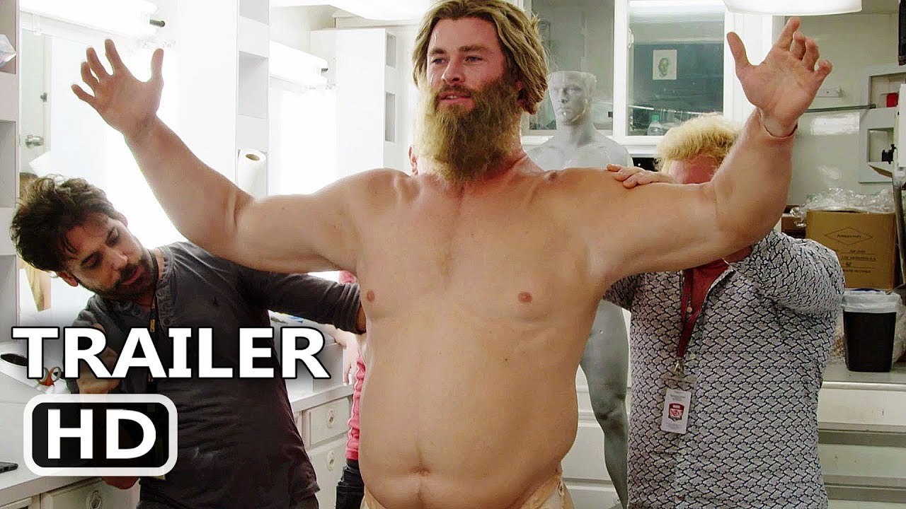 AVENGERS ENDGAME "Becoming Fat Thor" Behind the Scenes Bonus Clip