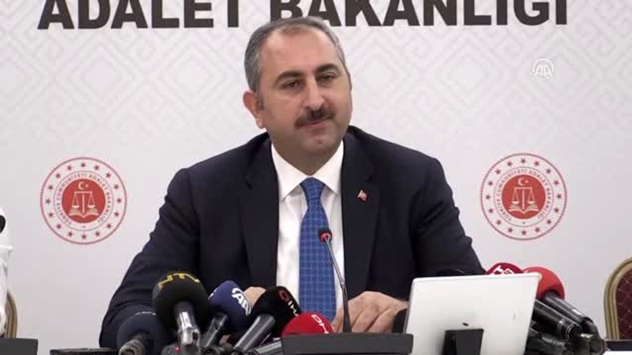 Adalet Bakanı Abdulhamit Gül: "İyi işleyen bir adalet sistemine ihtiyacımız elbette vardır"