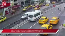 Beşiktaş’ta engelli üniversite öğrencisine çarpan araç kaçtı