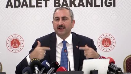 Adalet Bakanı Gül: "Tutuklulukta azami sürelere ilişkin bir yasal düzenleme çalışıyoruz"