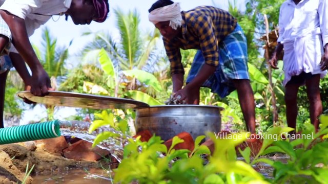 PRAWNS GARLIC Fry Recipe - Prawns Garlic Stir Fry - Cooking Shrimp with Garlic - Village Cooking