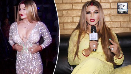 Rakhi Sawant's Reaction On Her Transparent Dress