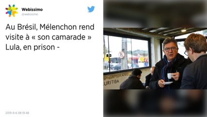 Brésil : Jean-Luc Mélenchon a « puisé de l’énergie » auprès du prisonnier Lula
