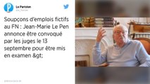Soupçons d’emplois fictifs au Parlement européen : Jean-Marie Le Pen convoqué pour être mis en examen