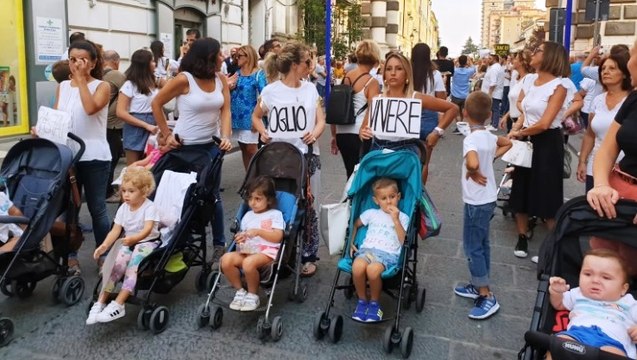 Aversa (CE) - Roghi tossici, mobilitazione dei cittadini per dire Basta! (05.09.19)