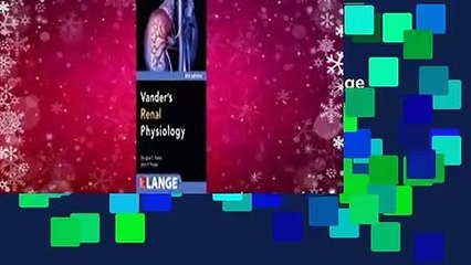 [FREE] Vanders Renal Physiology (Lange Medical Books)