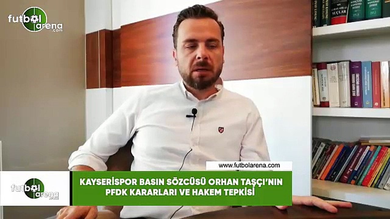 Orhan Taşçı'nın PFDK kararları ve hakem tepkisi