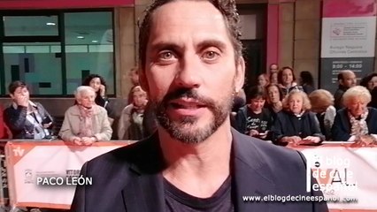 Mini entrevista a Paco León en el FesTVal de Vitoria-Gasteiz