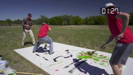 Giant Pictionary Battle | Dude Perfect