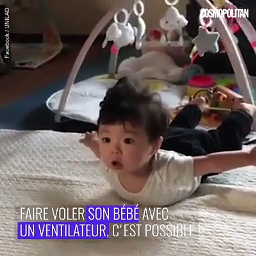 Un bébé qui vole avec un ventilateur - Vidéo Dailymotion