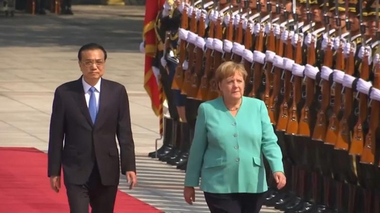Hongkong und andere heikle themen: merkel in peking