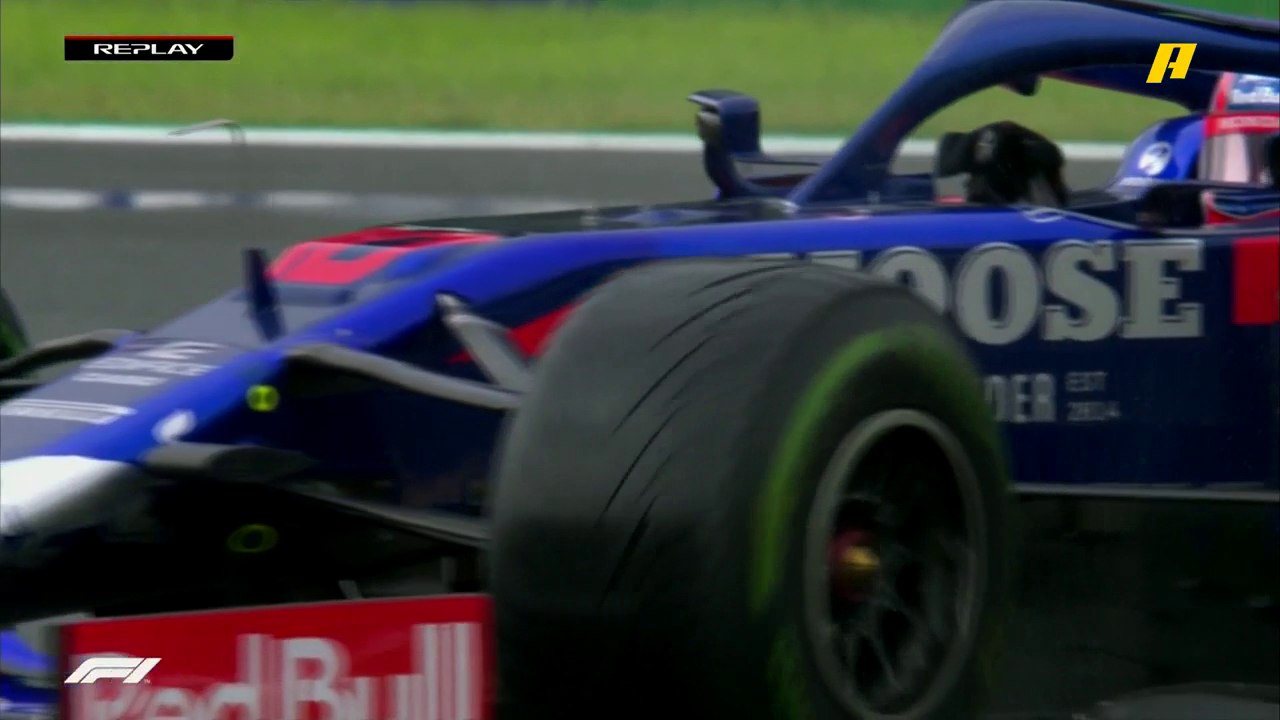 رفع العلم الأحمر بعد انزلاق سيارة غاسلي بطريقة غير متوقعة