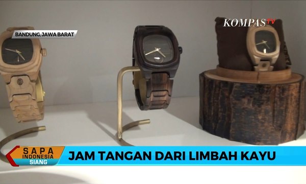 Pria ini Sulap Limbah Kayu Jadi Jam Tangan Berkelas