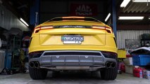 VÍDEO: Lamborghini Urus con escapes modificados ¡aún más bestia!