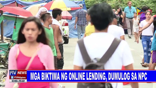 Mga biktima ng online lending, dumulog sa NPC