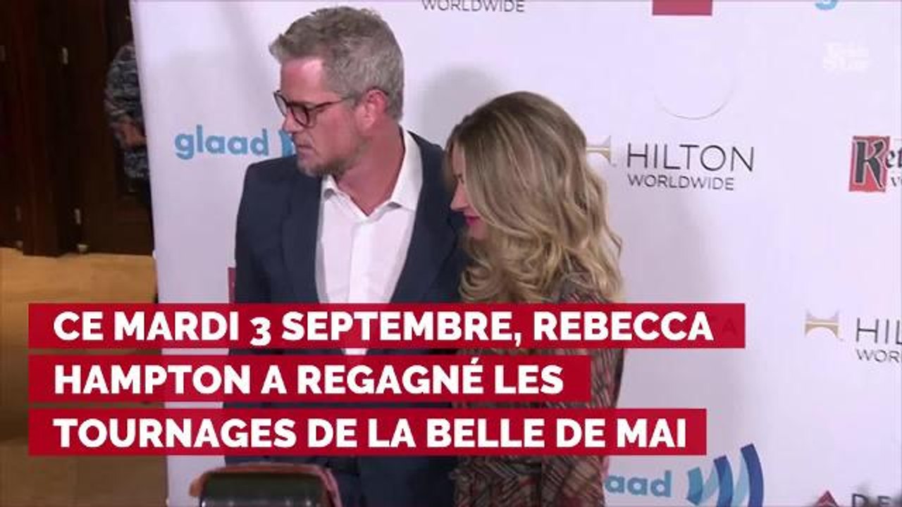 PHOTO. Plus belle la vie : la belle déclaration d'amitié de Laurent Kérusoré à Rebecca Hampton