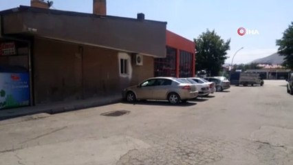 Otogarda av tüfekli saldırı kamerada